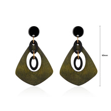 Load image into Gallery viewer, Personalized Green Earrings