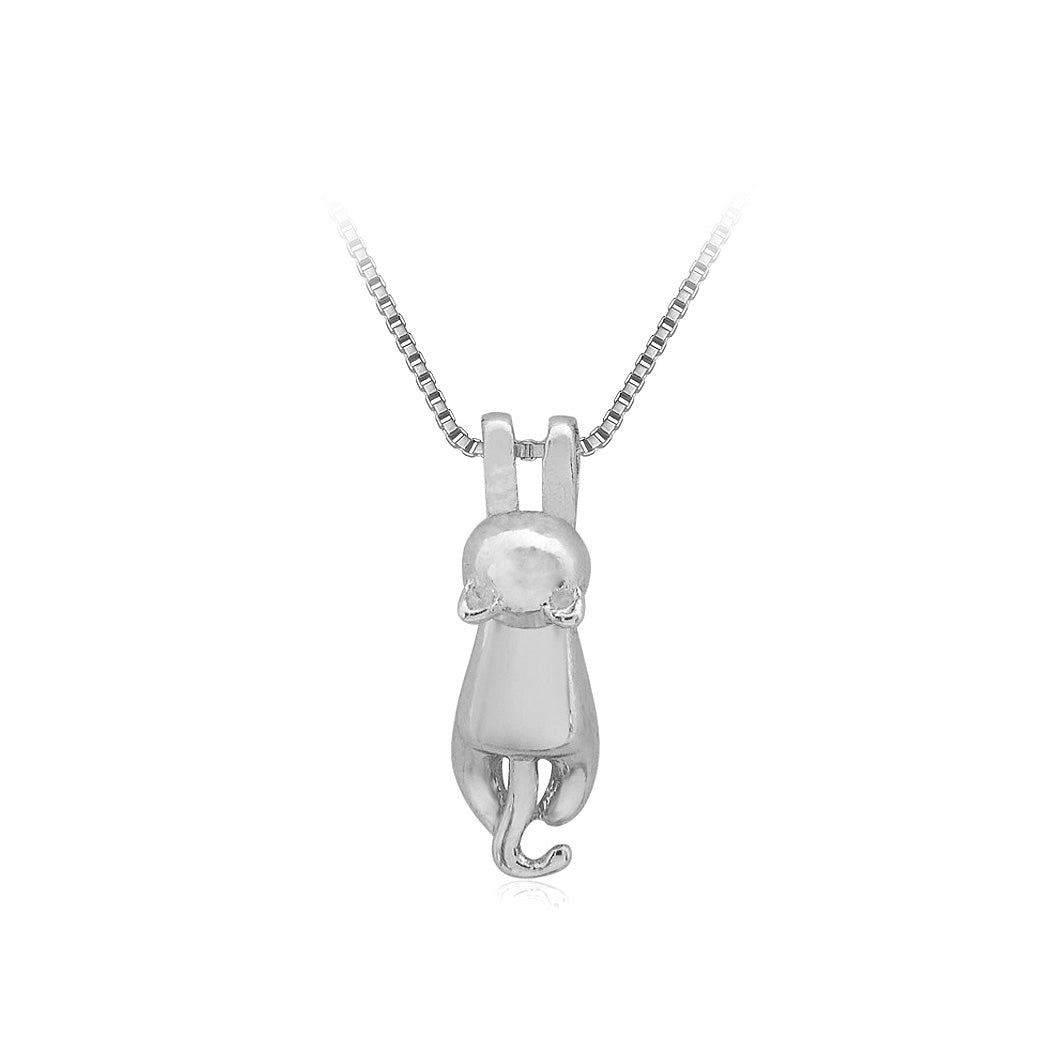 Fashion Cat Pendant with Necklace