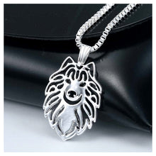 Load image into Gallery viewer, Cute Samoyed Pendant with Necklace