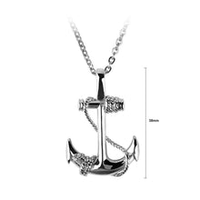 Load image into Gallery viewer, Individual Anchored Stainless Steel Pendant with Necklace