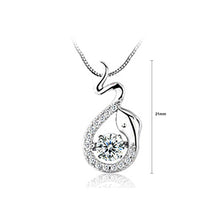 Load image into Gallery viewer, 925 Sterling Silver Zodiac Snake Pendant with Necklace