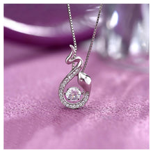 Load image into Gallery viewer, 925 Sterling Silver Zodiac Snake Pendant with Necklace
