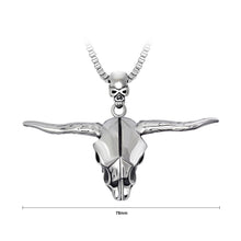 Load image into Gallery viewer, Personality Domineering Ngau Tau Totem Pendant with Necklace