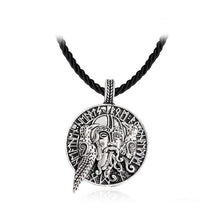 Load image into Gallery viewer, Norway Nordic Myth Pirate Birds Octopus Amulet Pendant Necklace