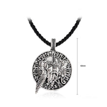 Load image into Gallery viewer, Norway Nordic Myth Pirate Birds Octopus Amulet Pendant Necklace