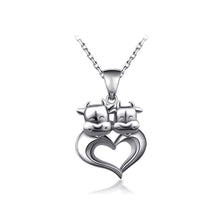 Load image into Gallery viewer, 925 Sterling Silver Chinese Zodiac Horse Pendant with Necklace - Glamorousky