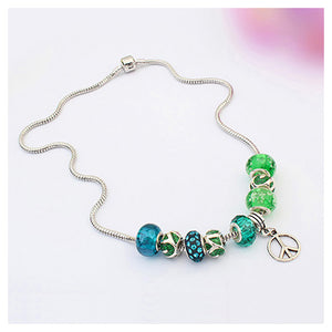 Fashion Tarot Green Necklace