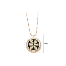 Load image into Gallery viewer, Fashion Snowflake Box Pendant with Necklace