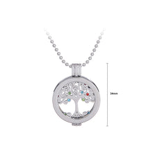 Load image into Gallery viewer, Fashion Life Tree Phase Box Pendant with Necklace