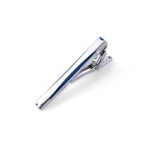 Simple and Stylish Silver Men's Tie Clip