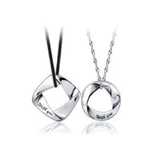 Load image into Gallery viewer, 925 Sterling Silver Couple Pendant with Necklace