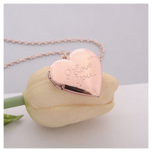 Load image into Gallery viewer, Fashion Love Photo Box Pendant with Necklace