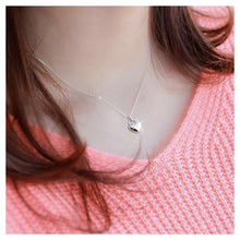 Load image into Gallery viewer, 925 Sterling Silver Sweet Heart Pendant with Necklace