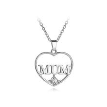 Load image into Gallery viewer, Fashion Hollow Heart Mother Pendant with Necklace