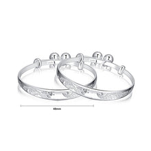 Load image into Gallery viewer, Simple Baby Silver Bangle