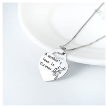 Load image into Gallery viewer, 925 Sterling Silver Mother&#39;s Day Heart Pendants with Necklace