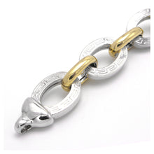 Load image into Gallery viewer, Italian Yellow White 925 Sterling Silver Bracelet