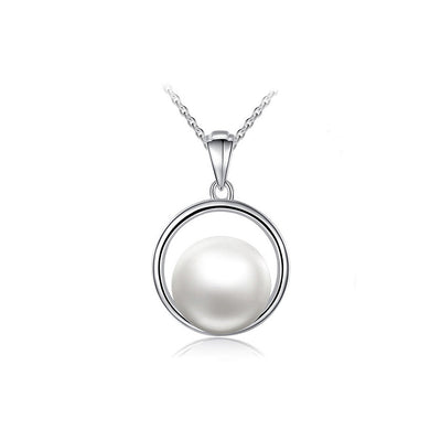 Simple Mother's Day Fashion Pearl Pendant with Necklace