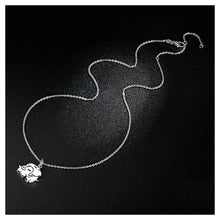 Load image into Gallery viewer, 925 Sterling Silver Elephant Pendant with Necklace
