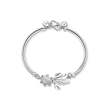Load image into Gallery viewer, 925 Sterling Silver Goldfish Bracelet