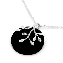 Load image into Gallery viewer, 925 Sterling Silver Life of Origin Mother of Pearl Pendant with necklace