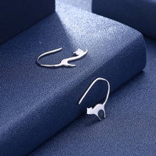 Load image into Gallery viewer, 925 Sterling Silver Cat Earrings