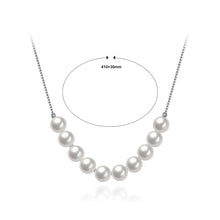 Load image into Gallery viewer, 925 Sterling Silver Fashion Pearl Necklace