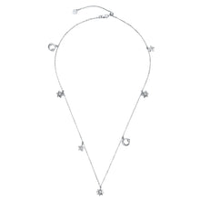 Load image into Gallery viewer, 925 Sterling Silver Star Necklace with Austrian Element Crystal