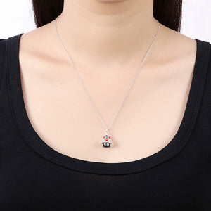 Fashion Christmas Bell Pendant with Necklace