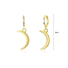 Load image into Gallery viewer, Simple Moon Earrings