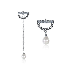 Load image into Gallery viewer, 925 Sterling Silver Pearl Earrings