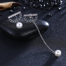 Load image into Gallery viewer, 925 Sterling Silver Pearl Earrings