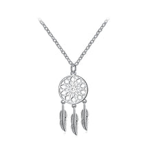 Load image into Gallery viewer, Fashion Feather Pendant with Necklace