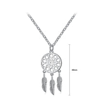 Load image into Gallery viewer, Fashion Feather Pendant with Necklace