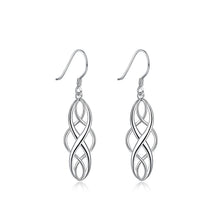 Load image into Gallery viewer, 925 Sterling Silver Simple Geometric Earrings - Glamorousky