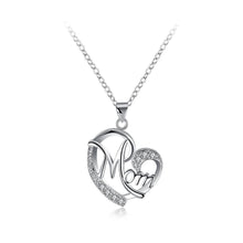 Load image into Gallery viewer, Sweet Heart Pendant with Cubic Zircon and Necklace - Glamorousky