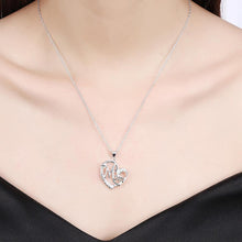 Load image into Gallery viewer, Sweet Heart Pendant with Cubic Zircon and Necklace - Glamorousky