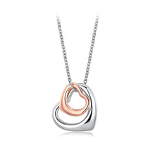 Load image into Gallery viewer, Sweet Hollow Heart Pendant with Necklace - Glamorousky