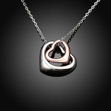 Load image into Gallery viewer, Sweet Hollow Heart Pendant with Necklace - Glamorousky