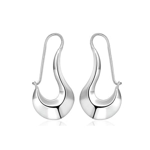 Fashion Simple Oval Earrings - Glamorousky