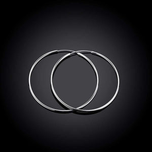 Simple Circle Earrings - Glamorousky