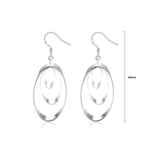 Load image into Gallery viewer, Fashion Multilayer Oval Earrings - Glamorousky