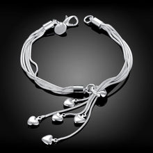 Load image into Gallery viewer, Simple Multi-layer Heart Bracelet - Glamorousky