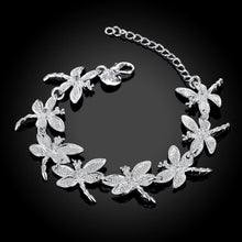 Load image into Gallery viewer, Elegant Dragonfly Bracelet with Austrian Element Crystal - Glamorousky