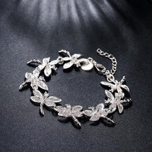 Load image into Gallery viewer, Elegant Dragonfly Bracelet with Austrian Element Crystal - Glamorousky