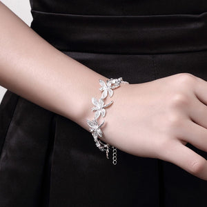 Elegant Dragonfly Bracelet with Austrian Element Crystal - Glamorousky