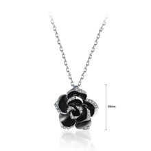 Load image into Gallery viewer, Romantic Rose Pendant with Austrian Element Crystal and Necklace - Glamorousky