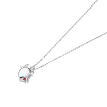 Load image into Gallery viewer, 925 Sterling Silver Fashion Aries Pendant with Austrian Element Crystal and Necklace - Glamorousky