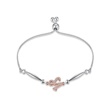 Load image into Gallery viewer, 925 Sterling Silver Fashion Capricorn Bracelet with Cubic Zircon - Glamorousky