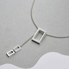 Load image into Gallery viewer, Simple Fashion Geometric Rectangle Necklace - Glamorousky